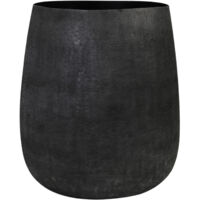 Light & Living Topf Deco Genoli Mattschwarz - Ø39x42 cm