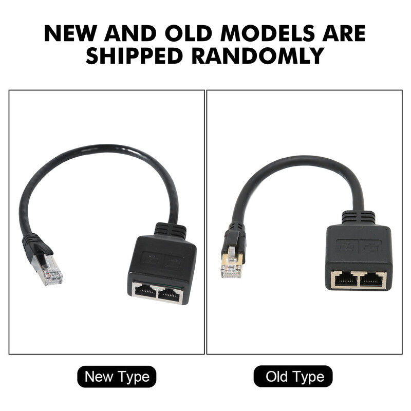 Splitter Ethernet WILLMLEGED Cabo Adaptador Divisor Y De Rede Ethernet RJ45 Ladron Ethernet
