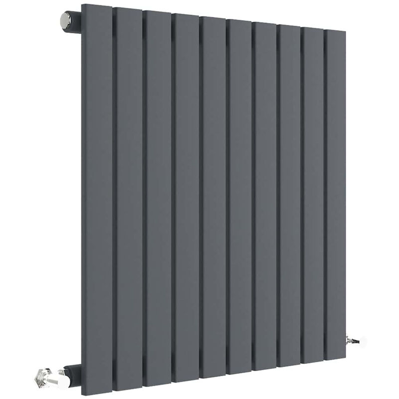 Square Horizontal Single Panel Radiator 600mm x 586mm 1361 BTU