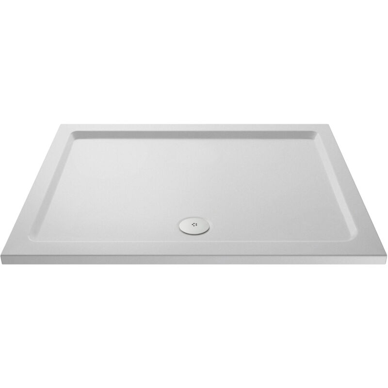 1500mm x 760mm Premium Slip Resistant Rectangular Shower Tray - White