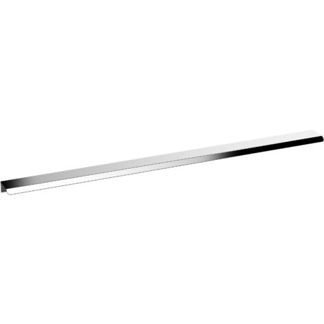 Finger Pull Handle, 500mm (320mm Centres) - Chrome