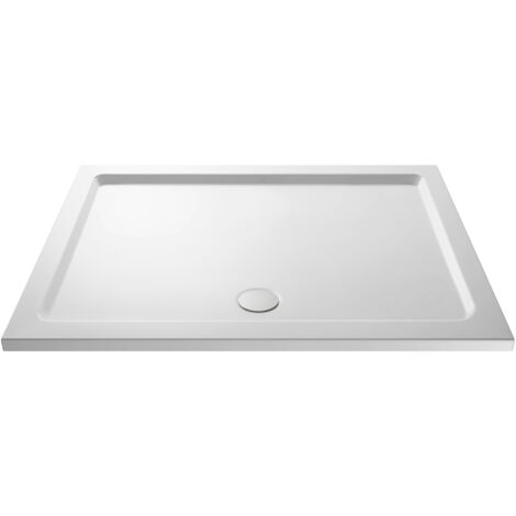 1700mm x 800mm Premium Rectangular Shower Tray - White