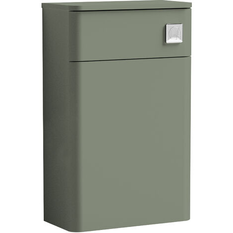 Balterley Flashbrook Contemporary Bathroom Floor Standing Concealed Cistern WC Unit, Dark Grey, 502mm