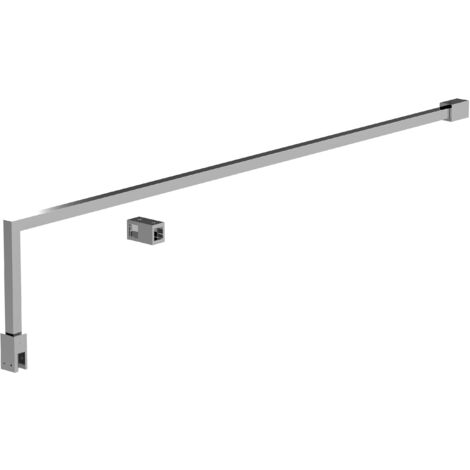 Wetroom Accessories Screen Support Bar Kit - Chrome