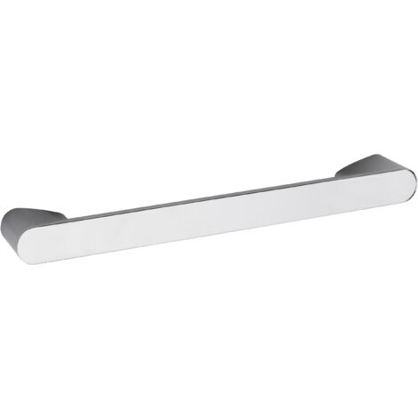 Rounded D Shape Handle, 215mm (160mm Centres) - Chrome