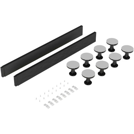Shower Tray Leg Set - Slate Grey - For 1000mm Square & Rectangular Resin Trays