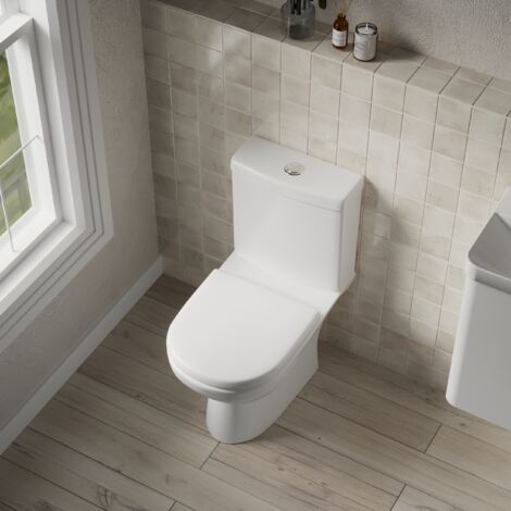 Close Coupled Toilet Pan & Cistern   - 825mm x 395mm x 670mm