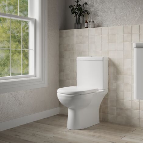 Close Coupled Toilet Pan & Cistern   - 825mm x 395mm x 670mm