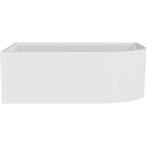 Left Hand J-Shaped Freestanding Bath from Balterley - 1700mm x 720mm