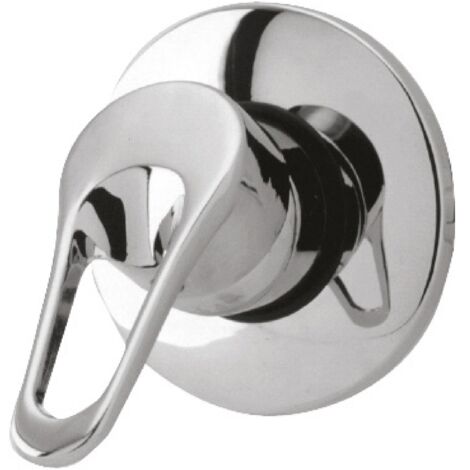 Round Concealed Or Exposed Manual Shower Valve (1 Outlet) - Chrome