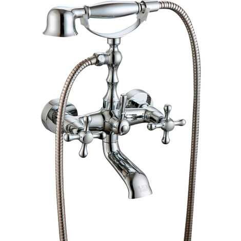 Robinet de baignoire/baignoire sÃ©rie Almendro en chrome