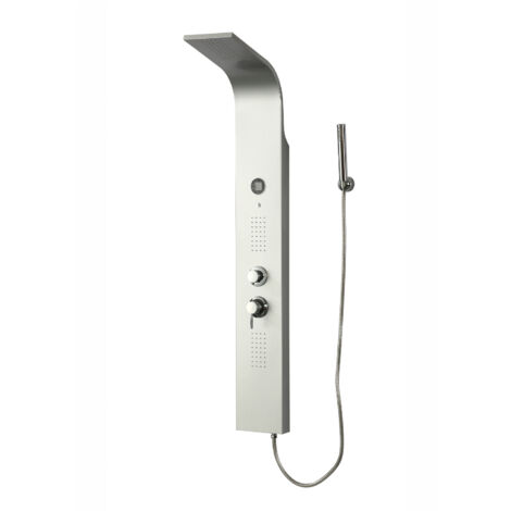 Colonne de douche hydromassante en aluminium modÃ¨le Madeira