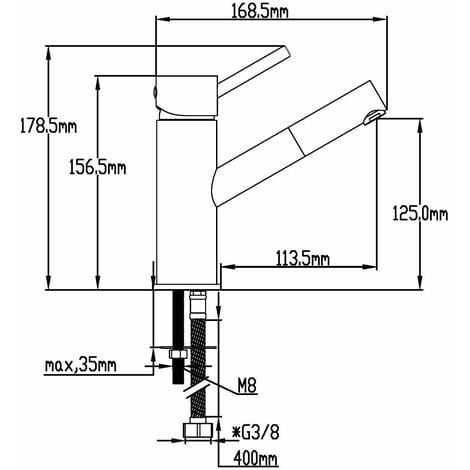Robinetterie pour lavabo sÃ©rie HÃªtre
