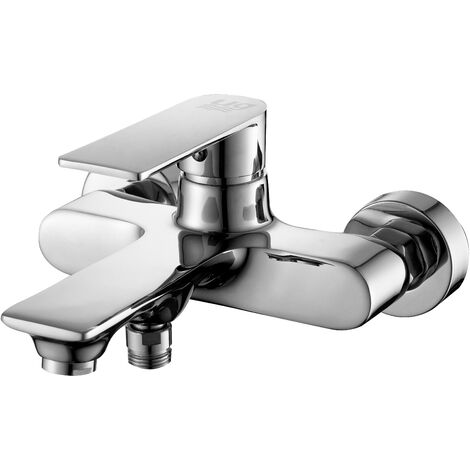 Mitigeur monocommande de salle de bains en couleur chrome sÃ©rie Kizu (1/2)
