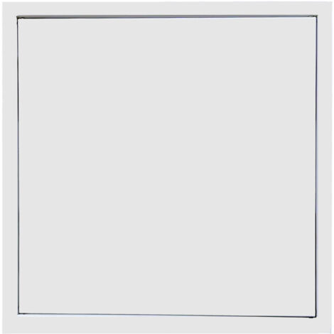 Airope – Trappe de visite 100x100 mm en acier – Fermeture magnétique – Ouverture latérale gauche/droite – Accès rapide pour compteur d'eau et plomberie