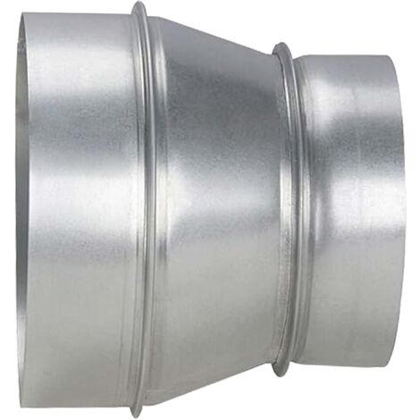 Airope – Réducteur de conduit 150x160 mm en acier galvanisé – Résistant à la corrosion pour ventilation et chauffage – Circulation d'air fluide