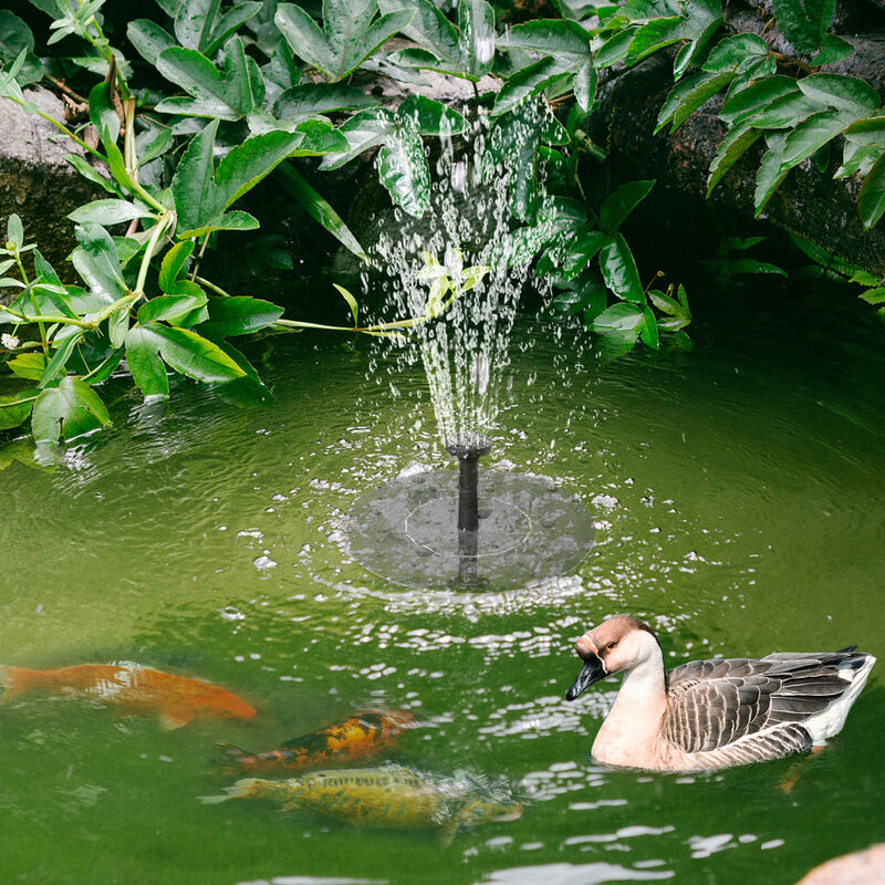 Bomba De Fuente Solar Para Exterior, Kit Mejorado De Bomba De Fuente Solar Para Piscina Con Estaca Bomba De Agua De Fuente Solar Para Jardin 88627146