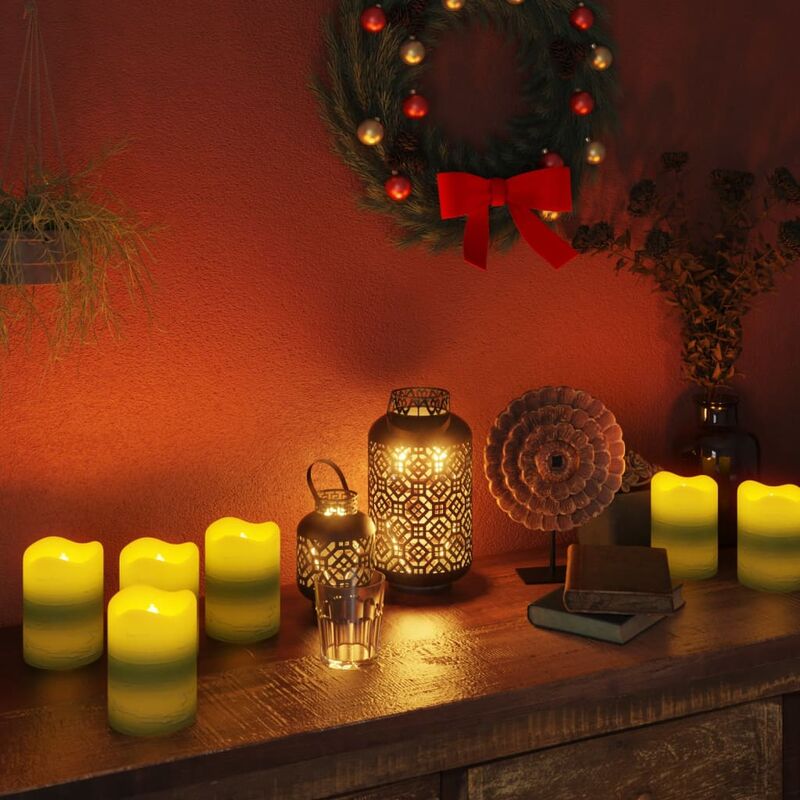 Led Kerzenlicht Weihnachten Fee Lampe Flammenlos -freundlich