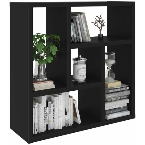 Wandregal Wandboard Schwarz 45,1x16x45,1 cm Holzwerkstoff vidaXL