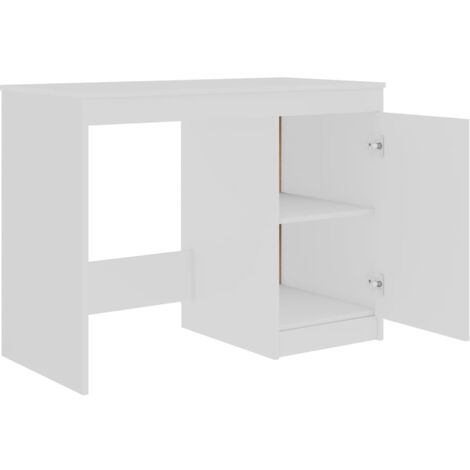 Computertisch，Schreibtisch Weiß 100×50×76 cm Holzwerkstoff vidaXL