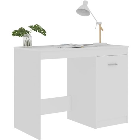 Computertisch，Schreibtisch Weiß 100×50×76 cm Holzwerkstoff vidaXL
