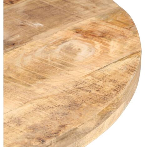 Esstisch，Esszimmertisch 80 cm Raues Mangoholz vidaXL
