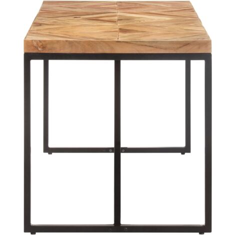 Esstisch，Esszimmertisch 160x70x76 cm Massivholz Akazie und Mango vidaXL