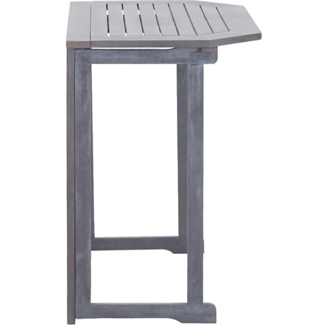 Klappbarer Balkontisch 90 x 50 x 74 cm Massivholz Akazie vidaXL847755