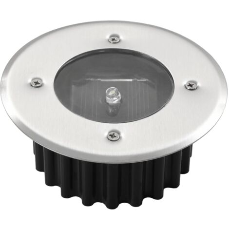 Solarlampe 6 x rund LED Garten Licht Bodenbeleuchtung Solar vidaXL50703