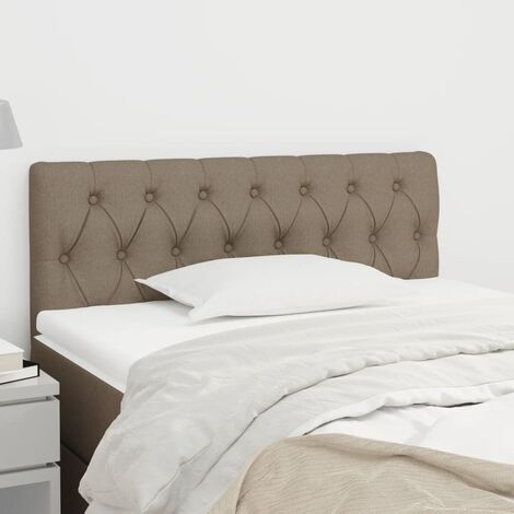 Kopfteil,Betthaupt Taupe 100x7x78/88 cm Stoff vidaXL94391 (1/5)