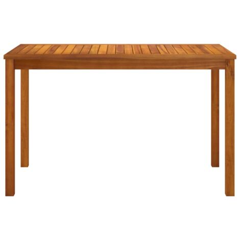 Gartentisch 110x55x67 cm Massivholz Akazie vidaXL62038