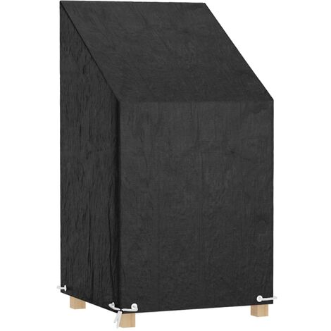 vidaXL Garden Chair Cover 8 Eyelets 65x65x80/120 cm Polyethylene