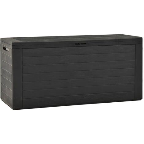 Gartenbox Anthrazit 116x44x55 cm vidaXL545031