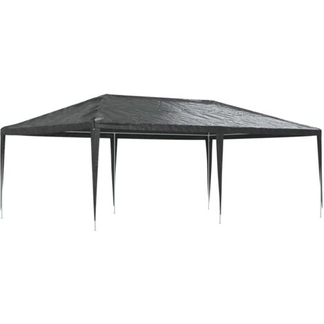 Profi-Partyzelt 4×6 m Anthrazit 90 g/m² vidaXL25513