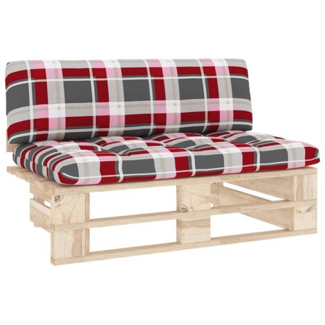 Outdoor-Mittelsofa Paletten Imprägniertes Kiefernholz vidaXL