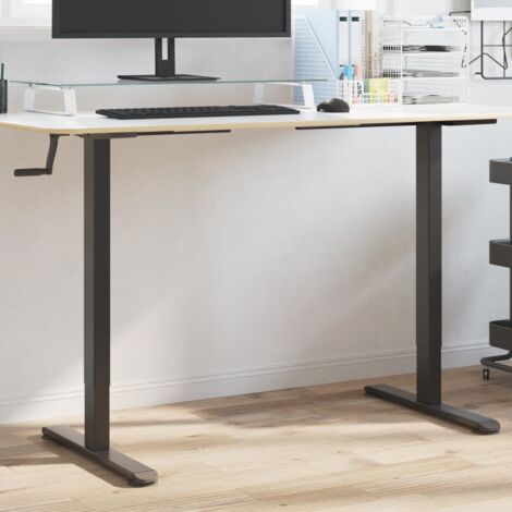 Gestell für Sitz-Steh-Schreibtische (94-135)x60x(70-114) cm vidaXL207114