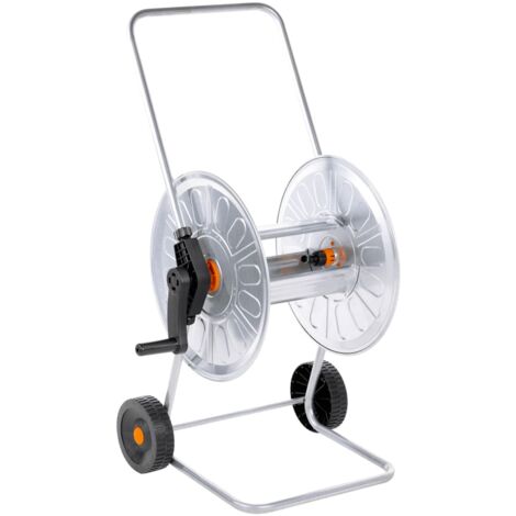 Schlauchwagen für 80 m 1/2" oder 50 m 3/4" Schlauch Stahl vidaXL785492 (1/5)