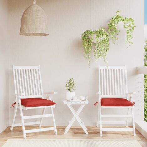 Palettenkissen 2 Stk. Rot 50x50x7 cm Oxford-Gewebe vidaXL918359