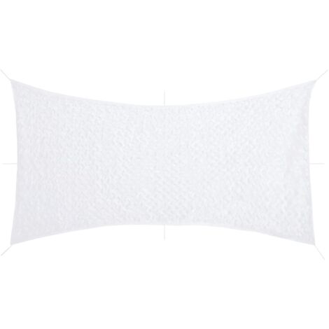 Tarnnetz mit Aufbewahrungstasche 516x400 cm Weiß vidaXL249637