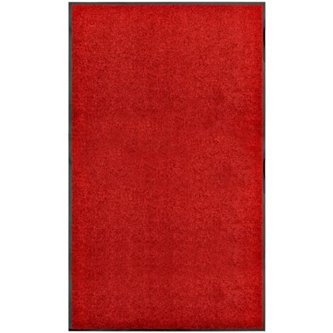 Fußmatte Waschbar Rot 90x150 cm CFW305159 (1/5)