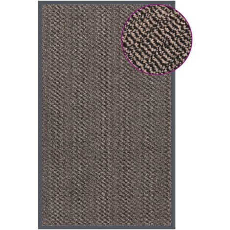 Fußmatte getuftet Dunkelbraun 90x150 cm CFW548097 (1/5)