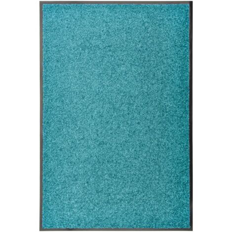 Fußmatte Waschbar Cyan 60x90 cm CFW335850 (1/5)