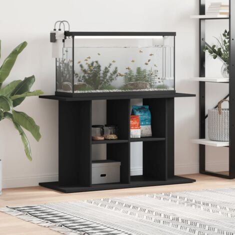 Aquarium Unterschrank Schwarz 60x30x60 Cm - Stiler Aquarienschrank Mit Stauraum