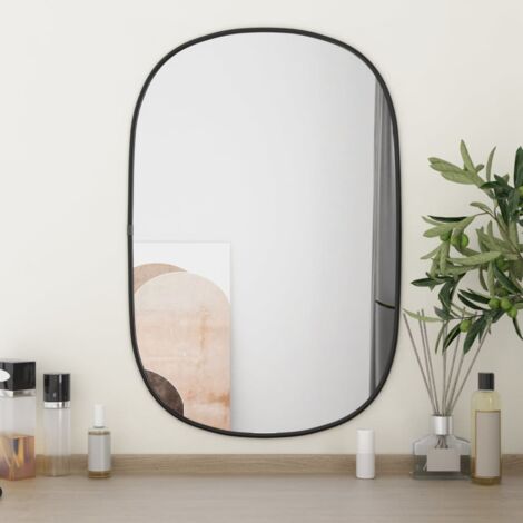 Wandspiegel Schwarz 60x40 cm CFW949048 (1/5)