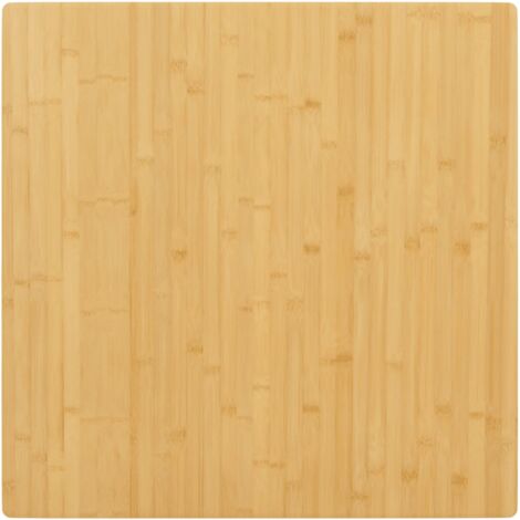 TischplatteSchreibtischplatteKchen Arbeitsplatte 90x90x2,5 cm Bambus  CCA822697