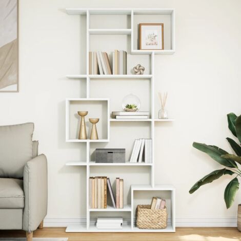 Bücherregal Weiß 92x29x188 cm Holzwerkstoff vidaXL398537