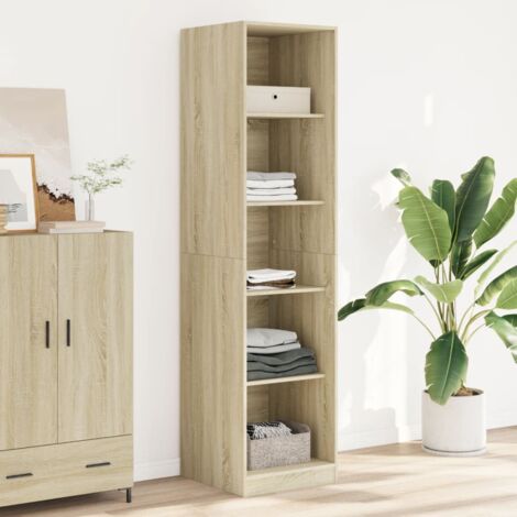 Kleiderschrank Sonoma-Eiche 50x50x200 cm Holzwerkstoff vidaXL942321