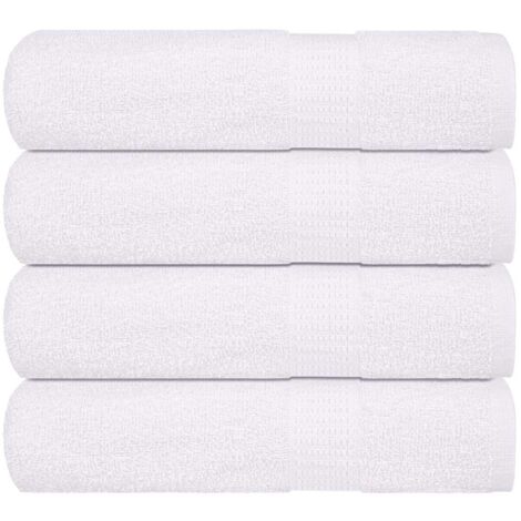 Badetücher 4 Stk. Weiß 100x150 cm 360 g/m² 100% Baumwolle vidaXL886572