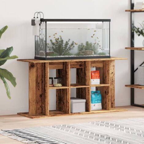 Aquariumständer Altholz-Optik 120x40x60 cm Holzwerkstoff vidaXL947530