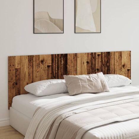 Kopfteil Wandmontage Altholz-Optik 240x1,5x80 cm Holzwerkstoff vidaXL203645